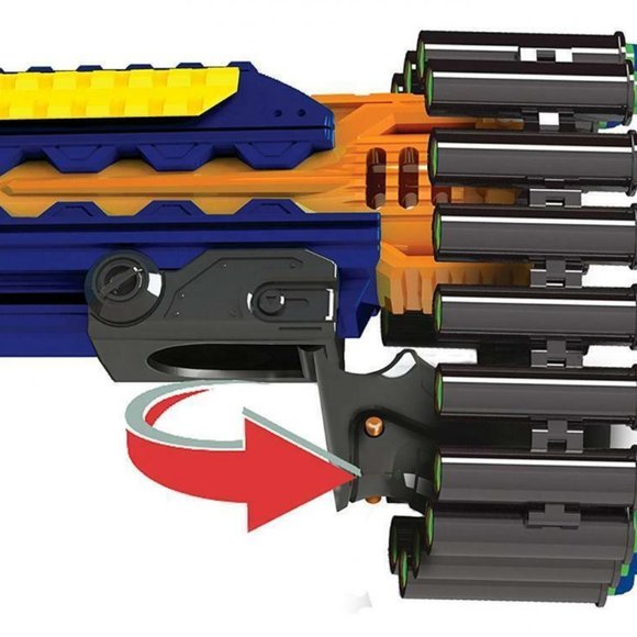 Dart Zone Powerbolt Belt Blaster or Quatroblast Superflip Blaster Foam Dart Gun - Picture 8 of 12